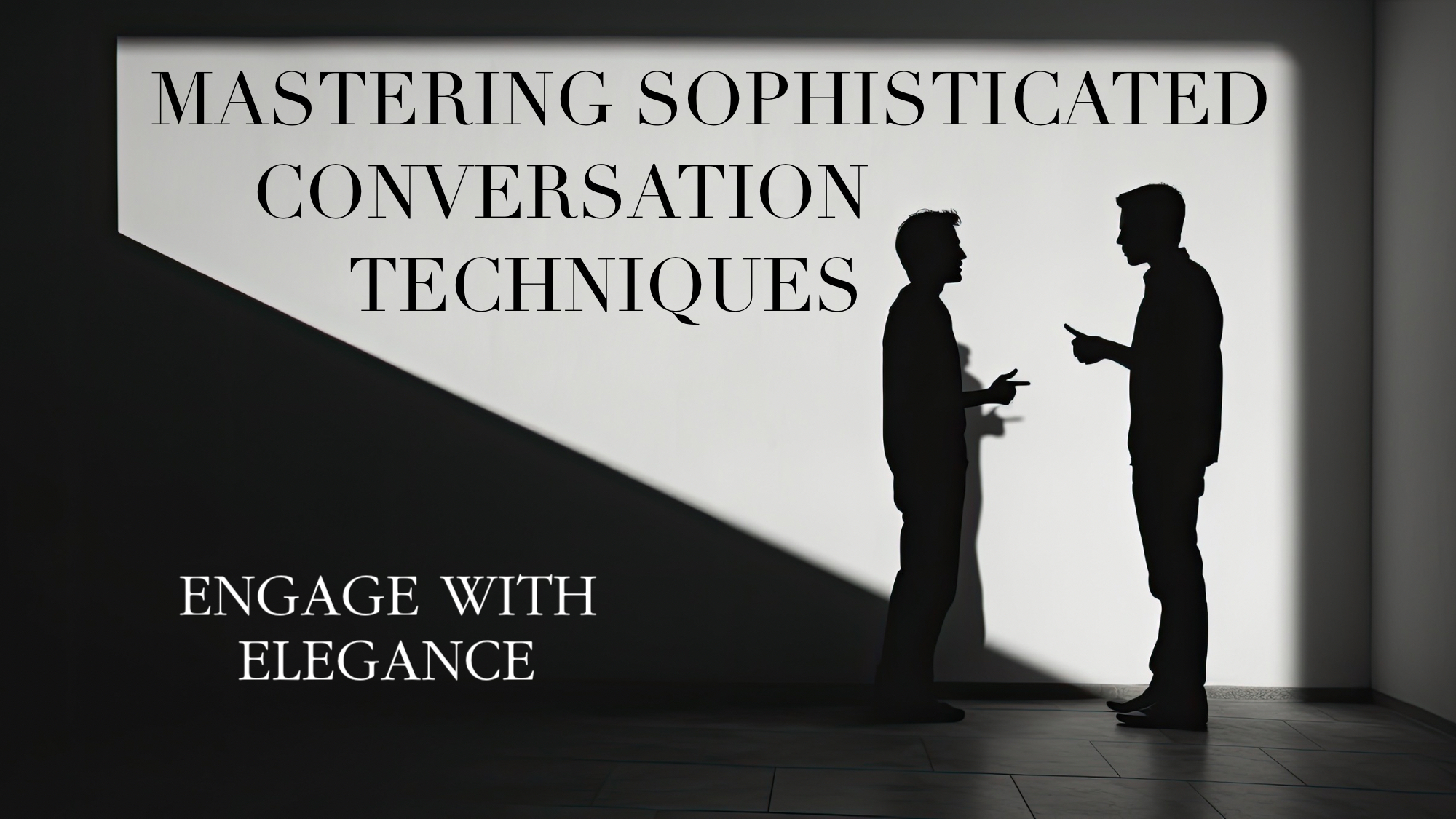 The Art of Conversation: Mastering Sophisticated Conversation Techniques