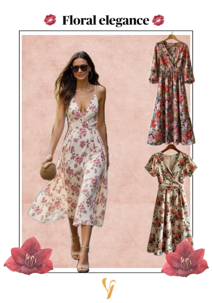 How to Style a Floral Midi Dress for Any Occasion